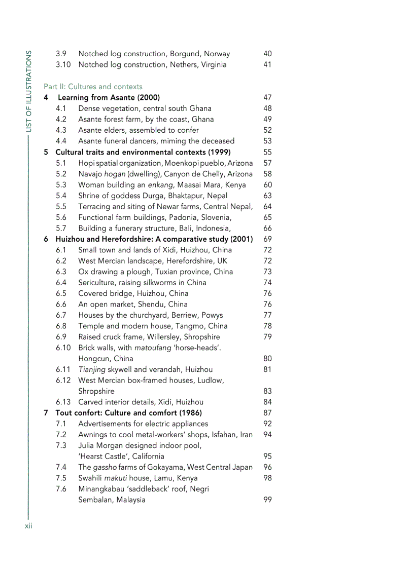 image for page Built to Meet Needs Cultural Issues in Vernacular Architecture