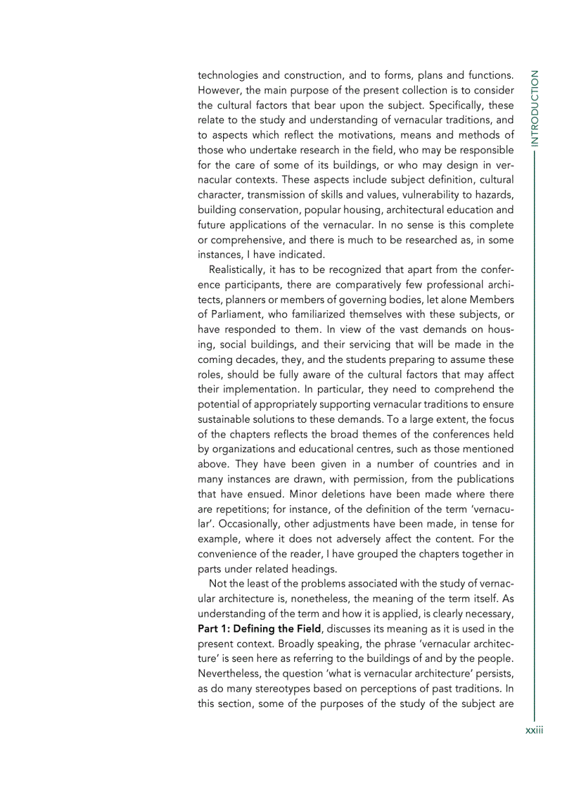 image for page Built to Meet Needs Cultural Issues in Vernacular Architecture