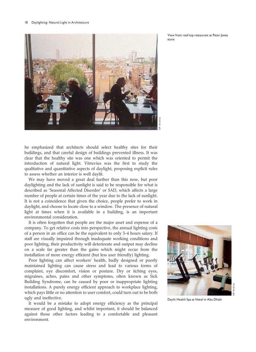 image for page Daylighting Natural Light in Architecture