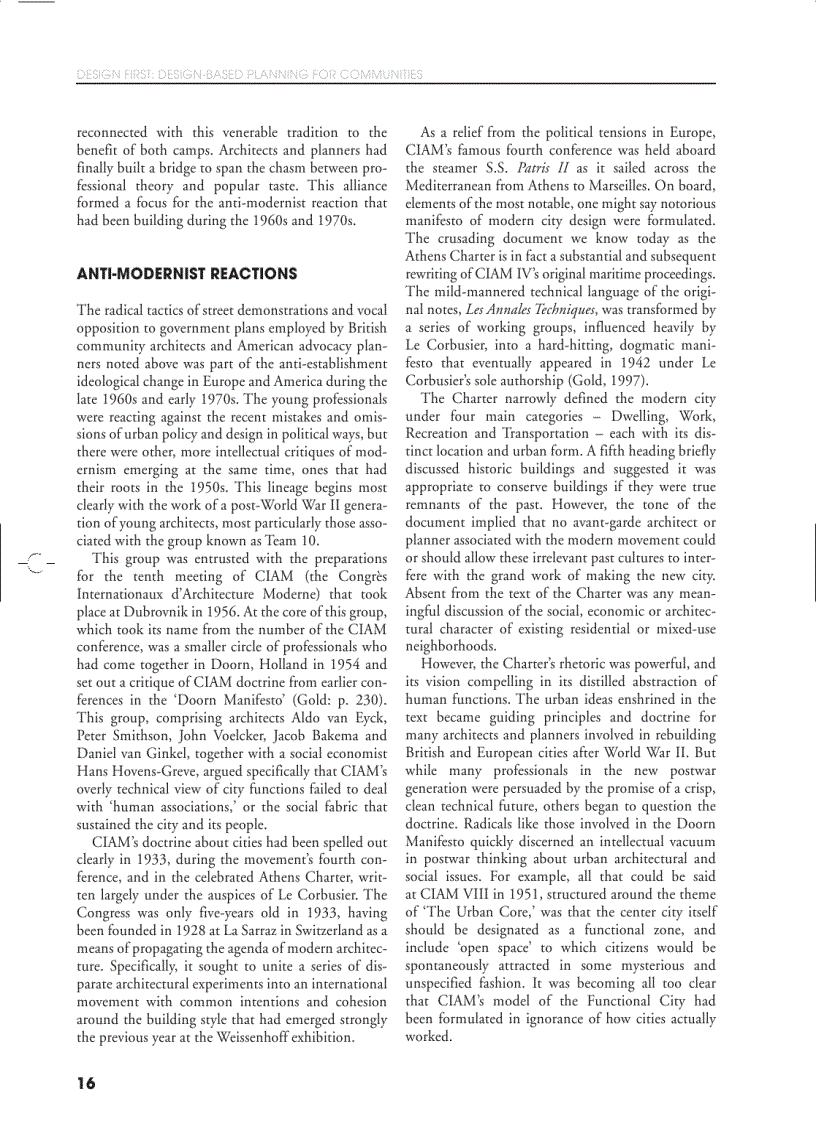 image for page Design First Design based Planning for Communities
