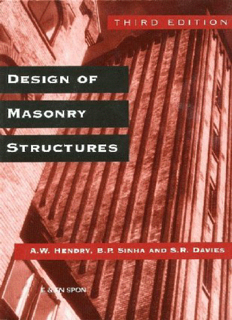 image for page Design of Masonry Structures 3rd Edition