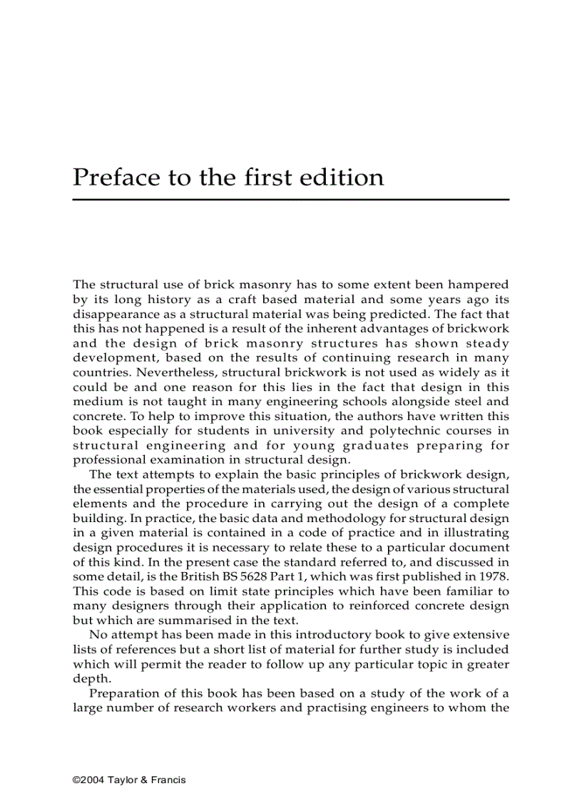 image for page Design of Masonry Structures 3rd Edition