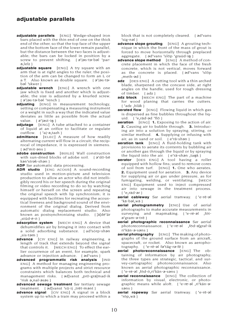 image for page Dictionary of Engineering