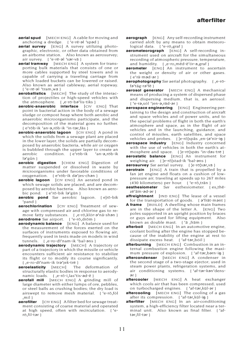image for page Dictionary of Engineering