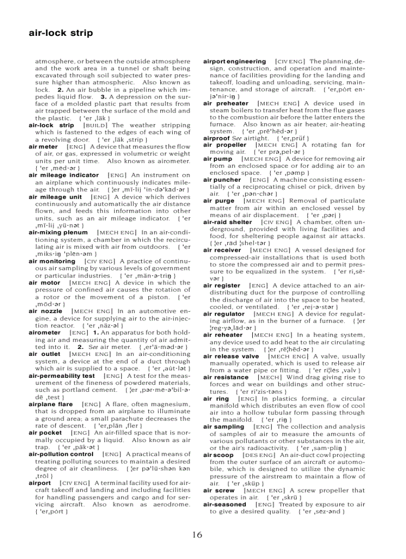 image for page Dictionary of Engineering