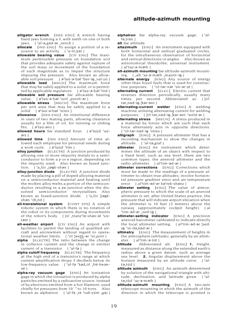 image for page Dictionary of Engineering