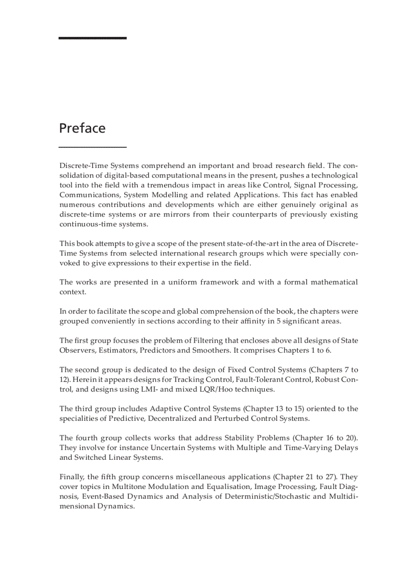 image for page Discrete Time Systems