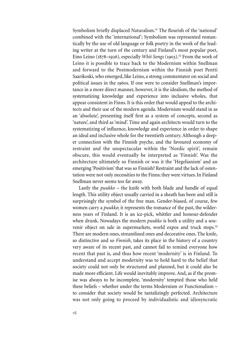 image for page Finland Modern Architectures in History