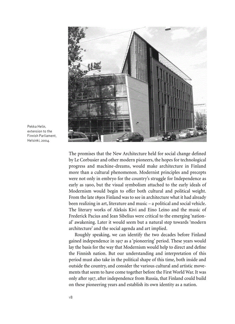 image for page Finland Modern Architectures in History