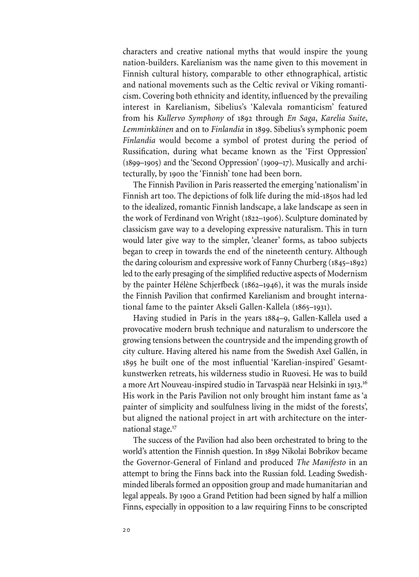 image for page Finland Modern Architectures in History