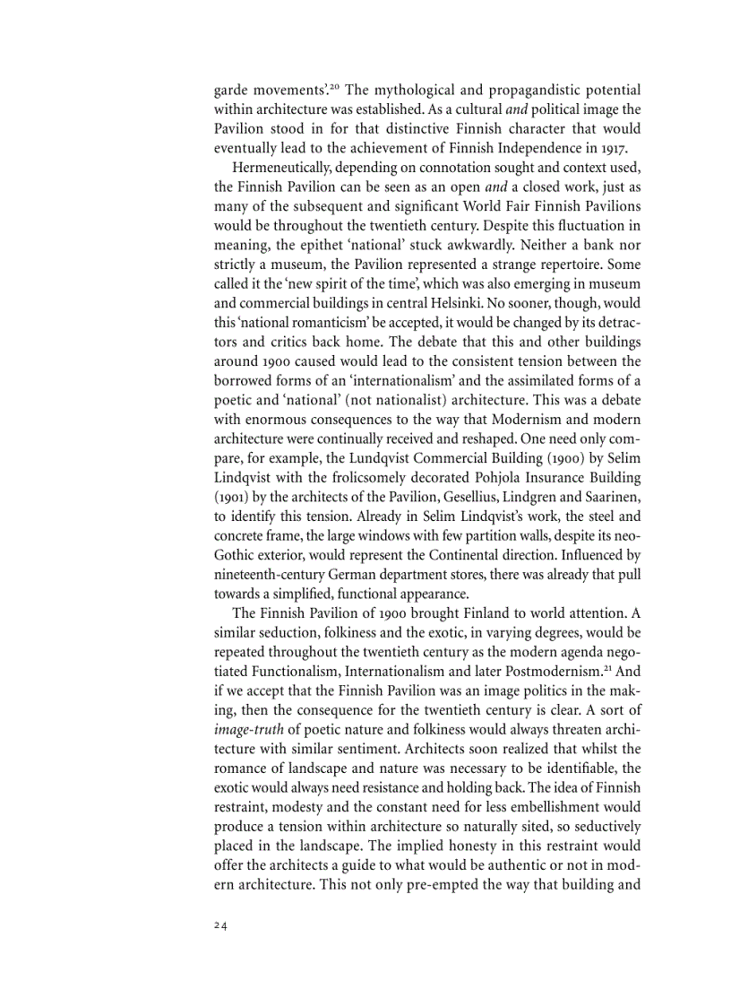 image for page Finland Modern Architectures in History