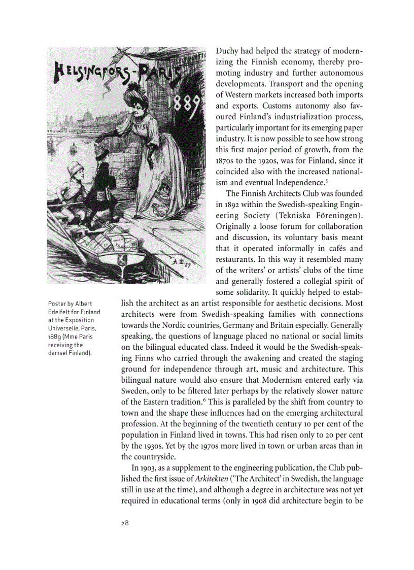 image for page Finland Modern Architectures in History