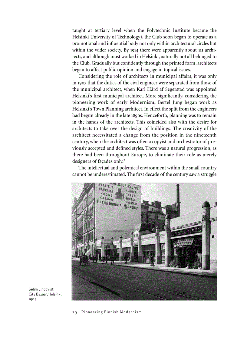 image for page Finland Modern Architectures in History