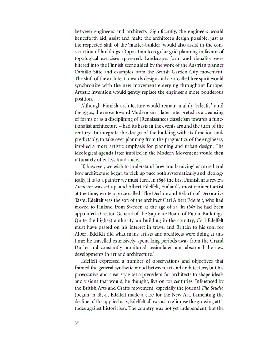 image for page Finland Modern Architectures in History