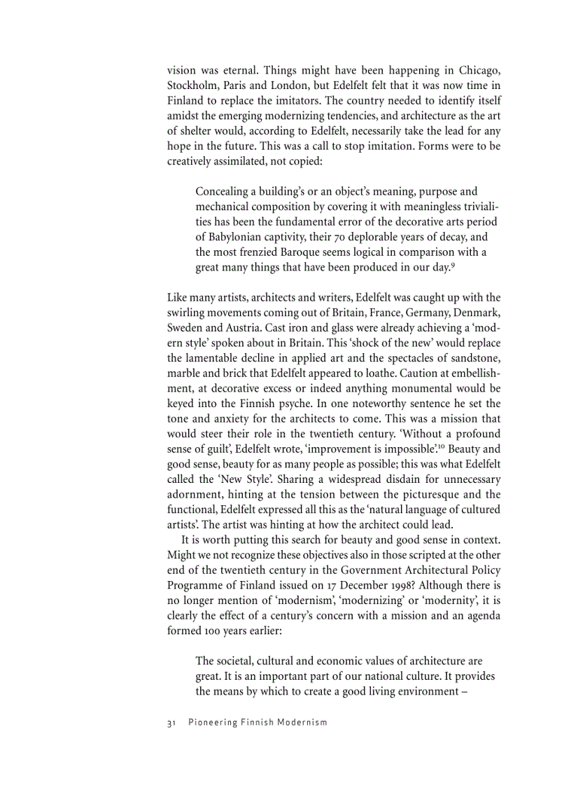 image for page Finland Modern Architectures in History