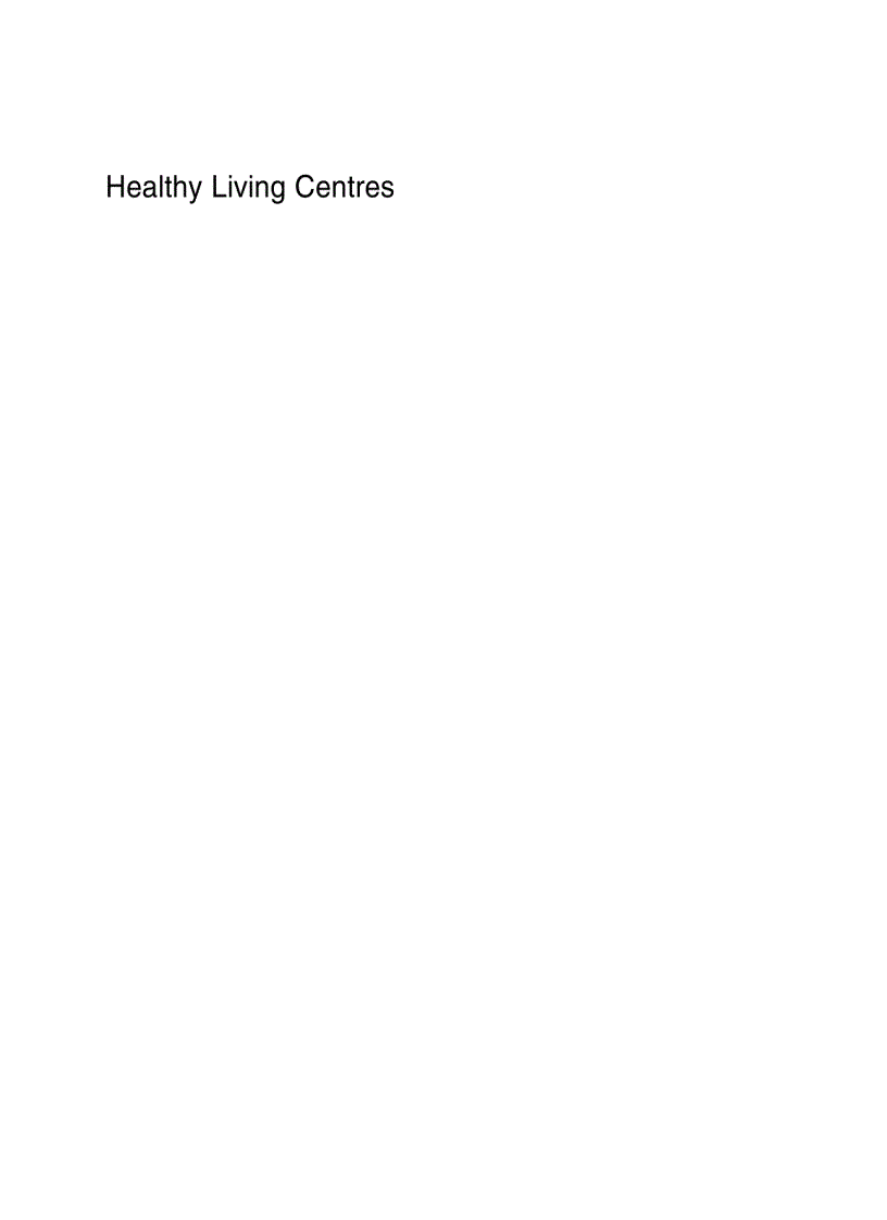 Healthy Living Centres