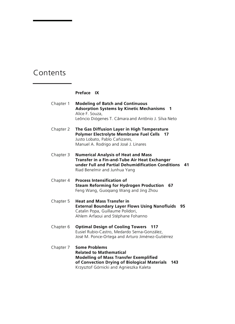 image for page Heat and Mass Transfer Modeling and Simulation