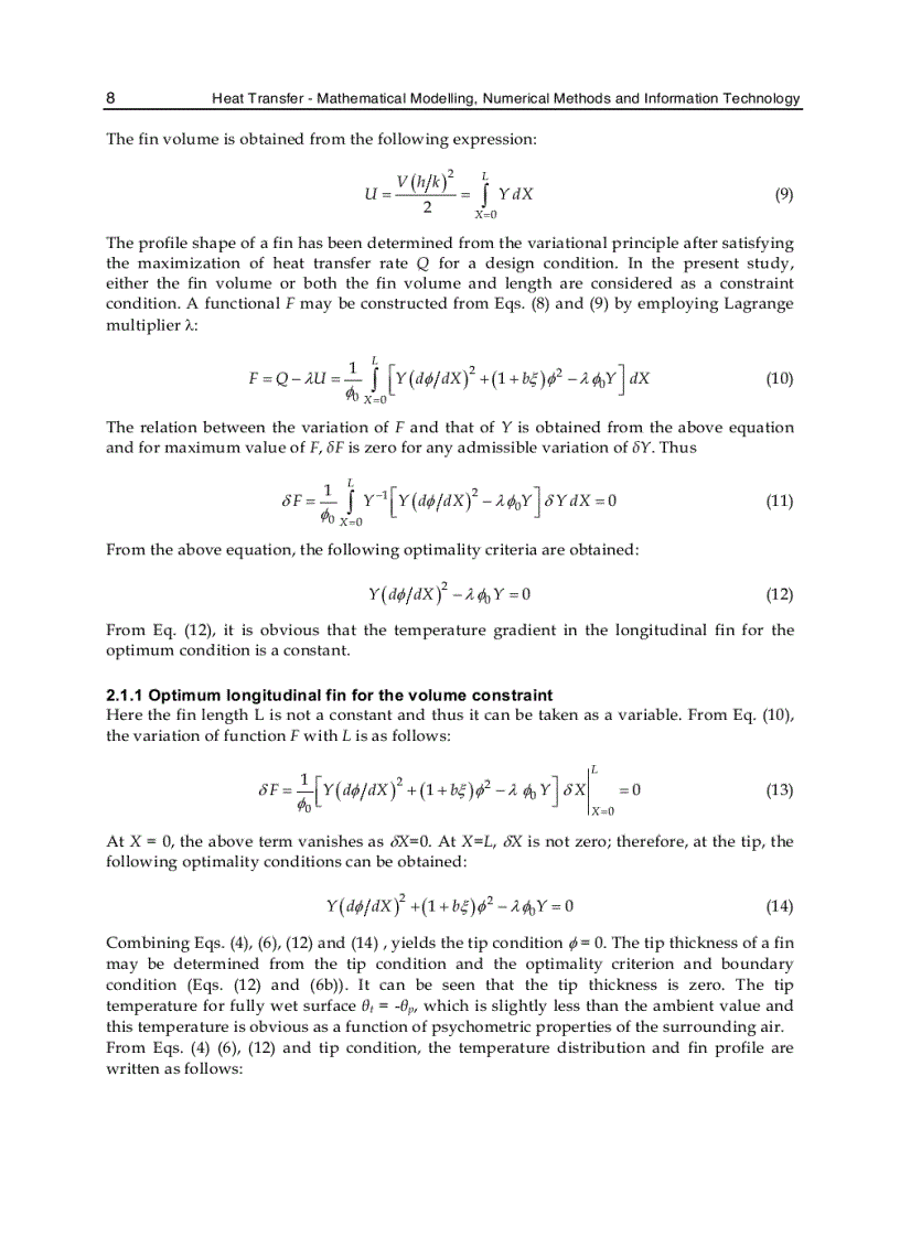 image for page Heat Transfer Mathematical Modelling Numerical Methods and Information Technology