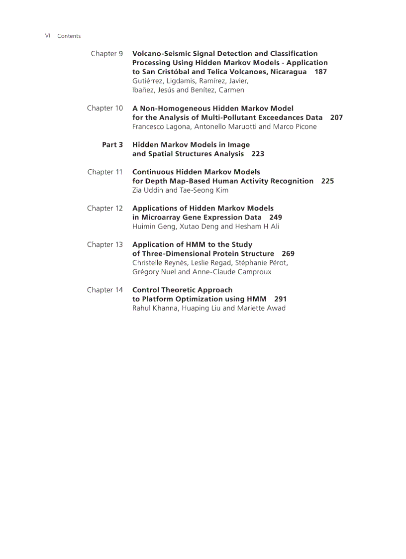 image for page Hidden Markov Models Theory and Applications