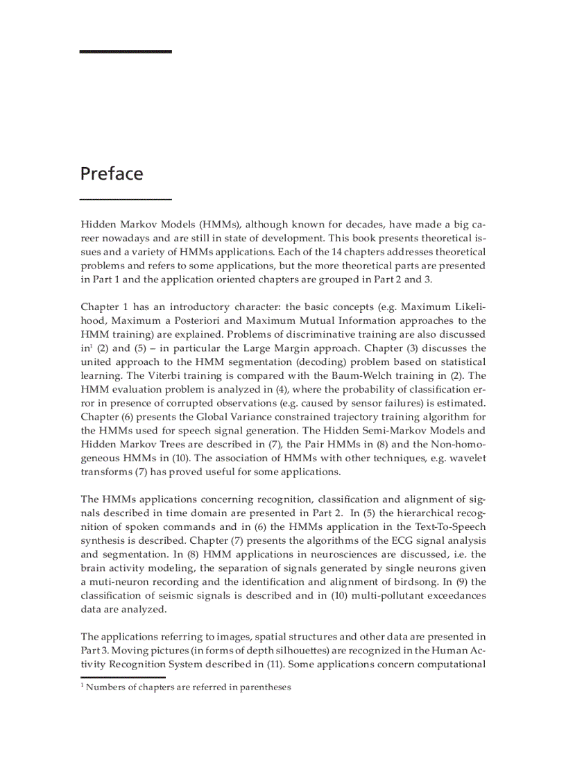 image for page Hidden Markov Models Theory and Applications