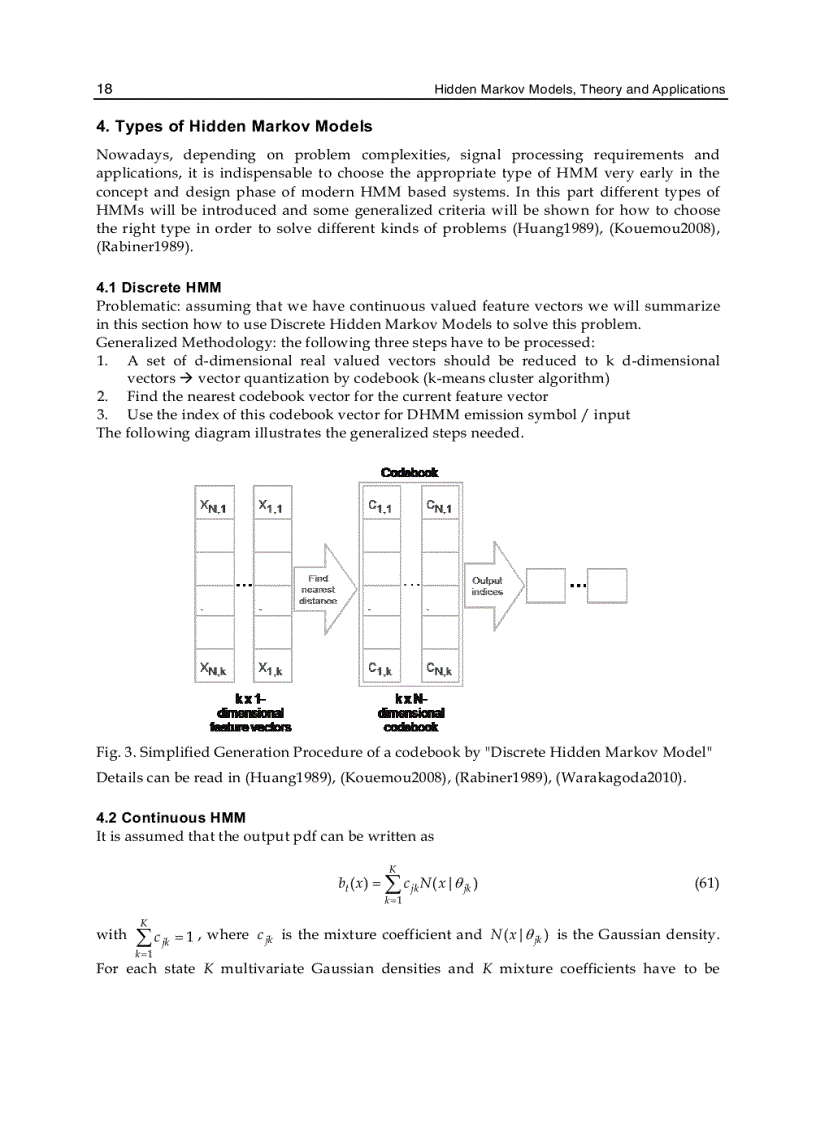 image for page Hidden Markov Models Theory and Applications