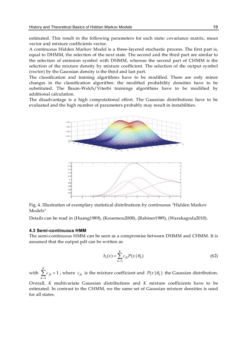 image for page Hidden Markov Models Theory and Applications