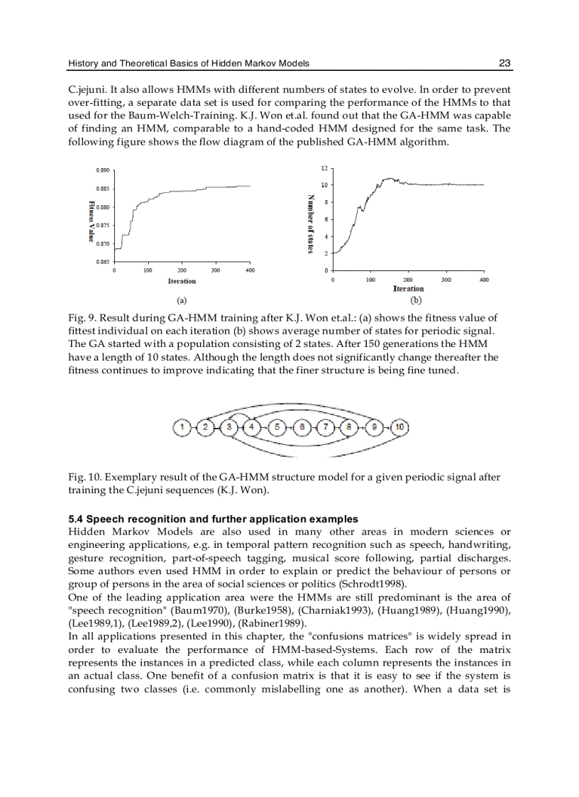 image for page Hidden Markov Models Theory and Applications