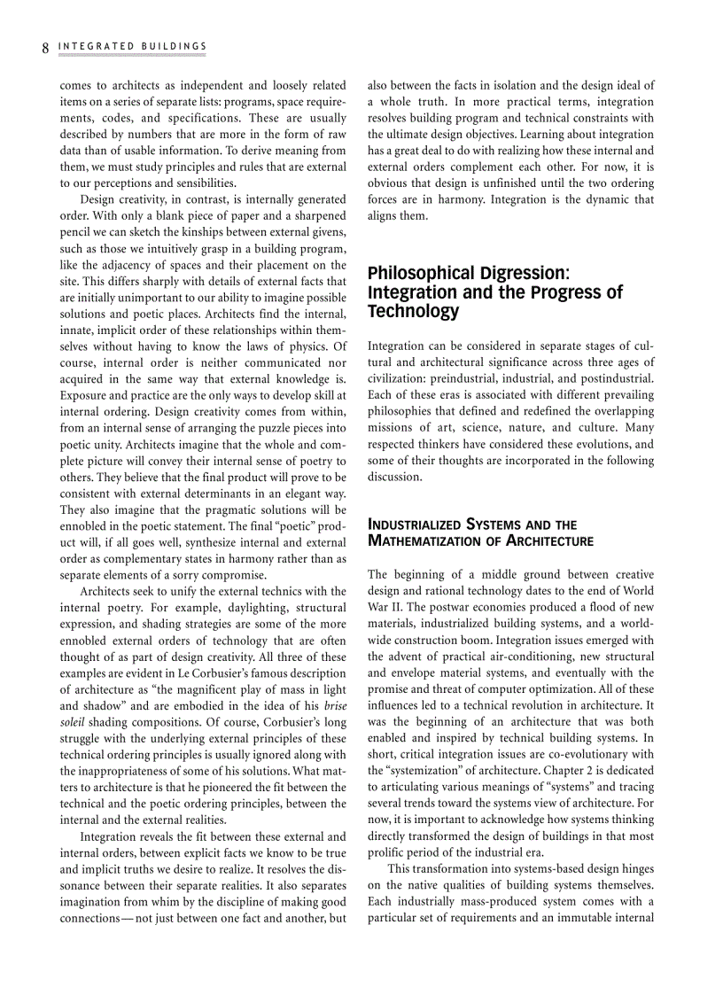 image for page Integrated Buildings The Systems Basis of Architecture