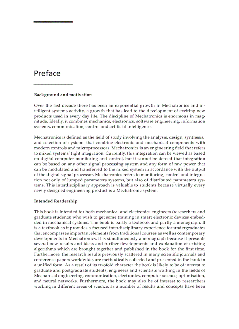 image for page Intelligent Mechatronics