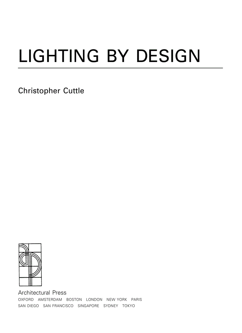image for page Lighting by Design