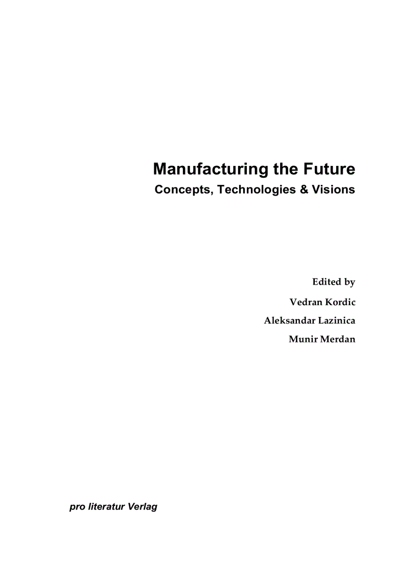 image for page Manufacturing the Future