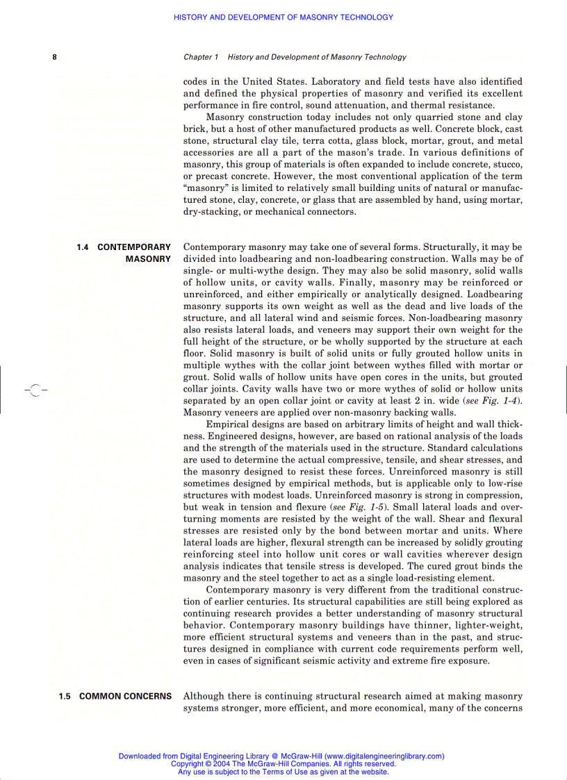 image for page Masonry Design and Detailing