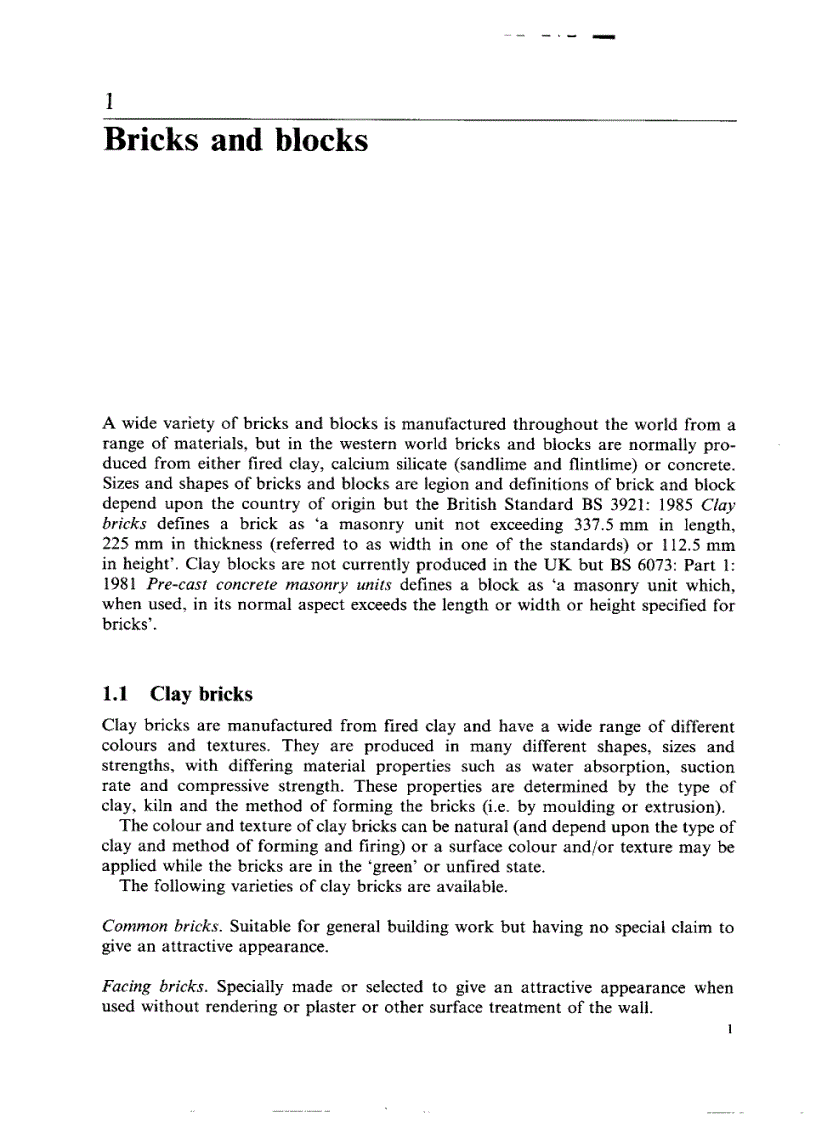 image for page Masonry Walls Specification and Design