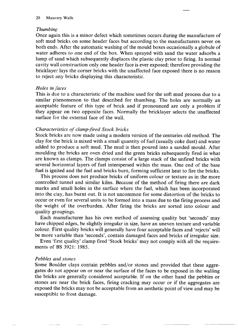 image for page Masonry Walls Specification and Design