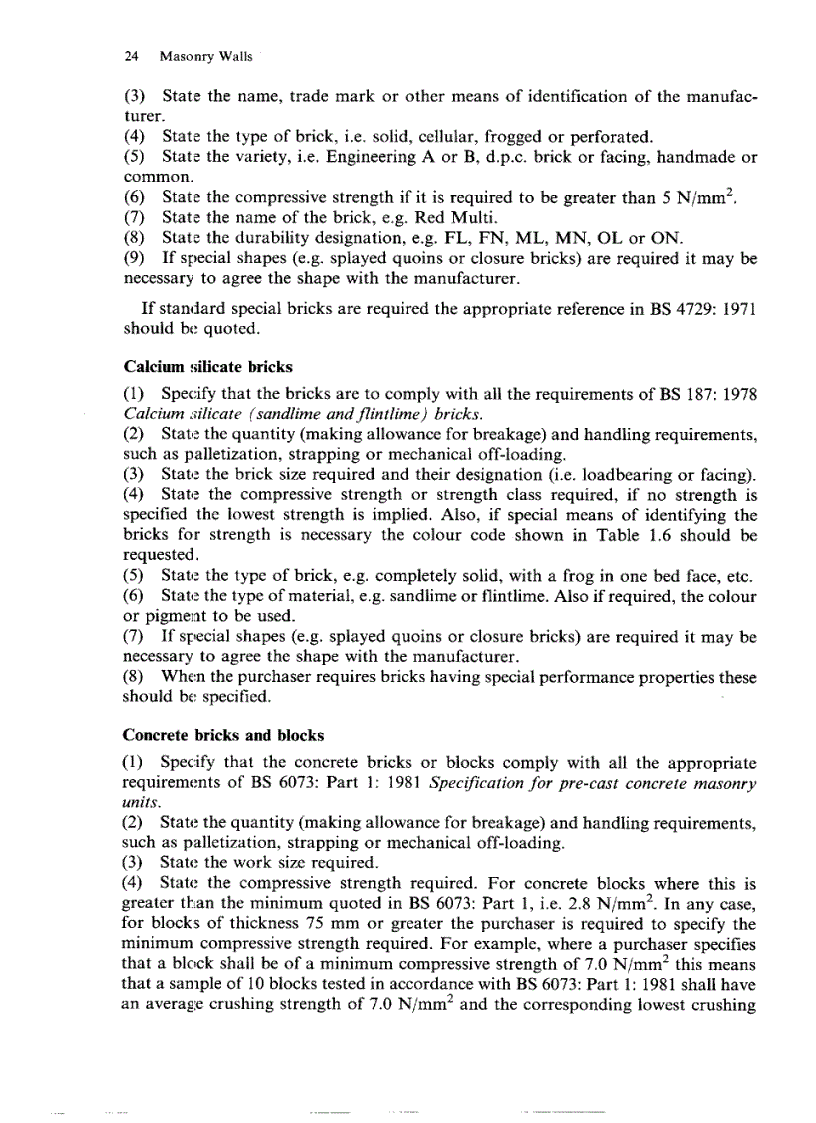 image for page Masonry Walls Specification and Design