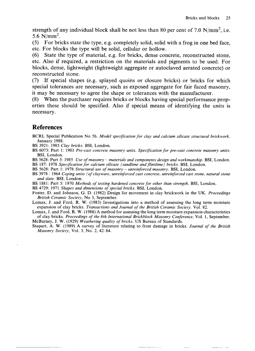 image for page Masonry Walls Specification and Design