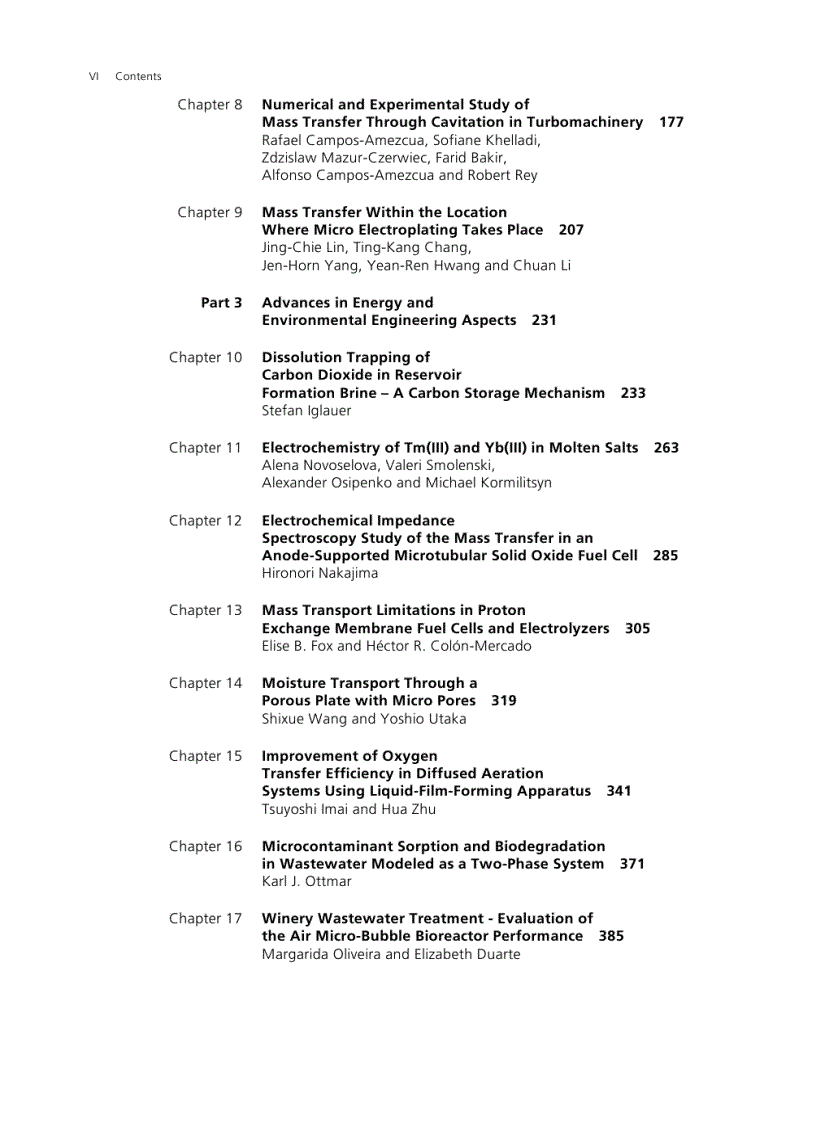 image for page Mass Transfer Advanced Aspects