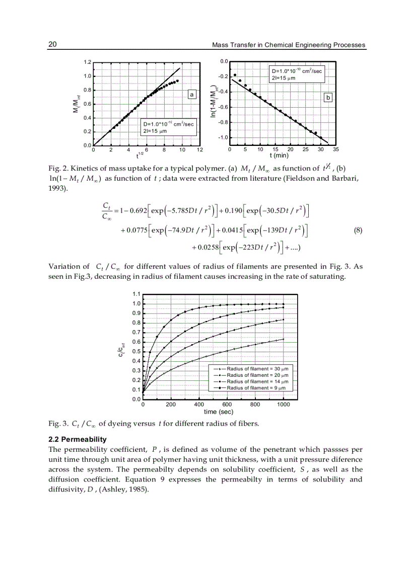 image for page Mass Transfer in Chemical Engineering Processes