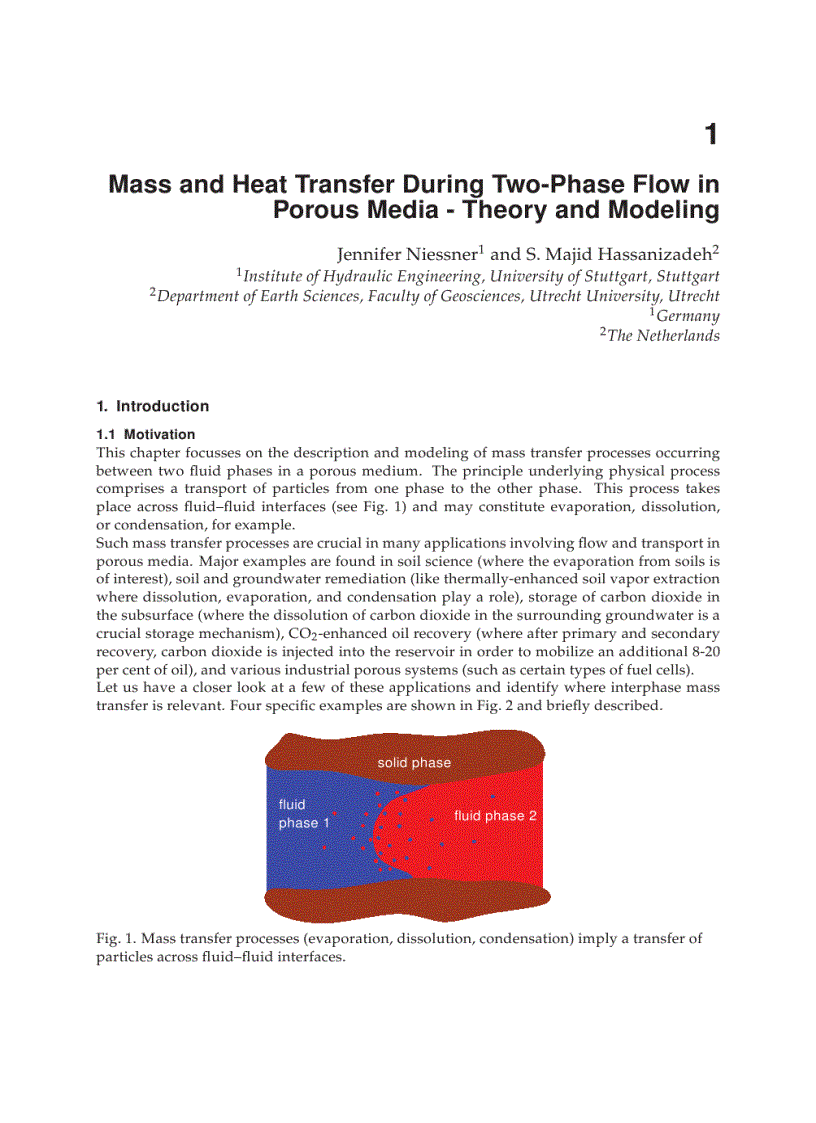 image for page Mass Transfer in Multiphase Systems and its Applications