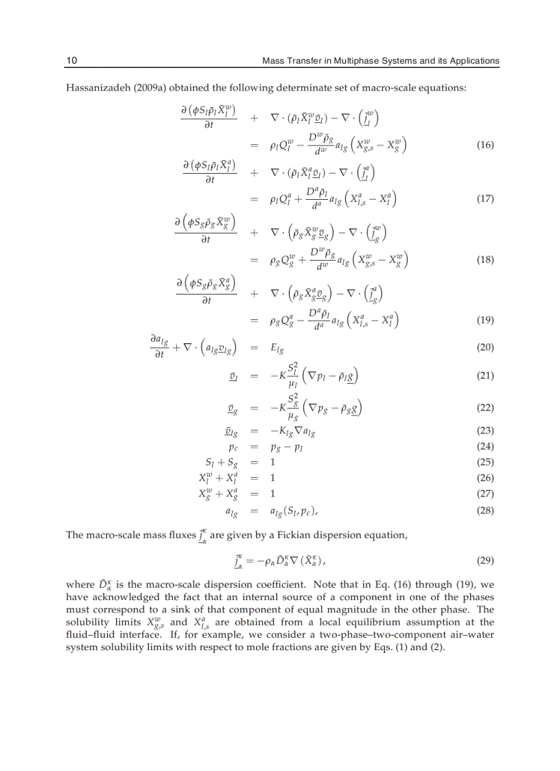 image for page Mass Transfer in Multiphase Systems and its Applications