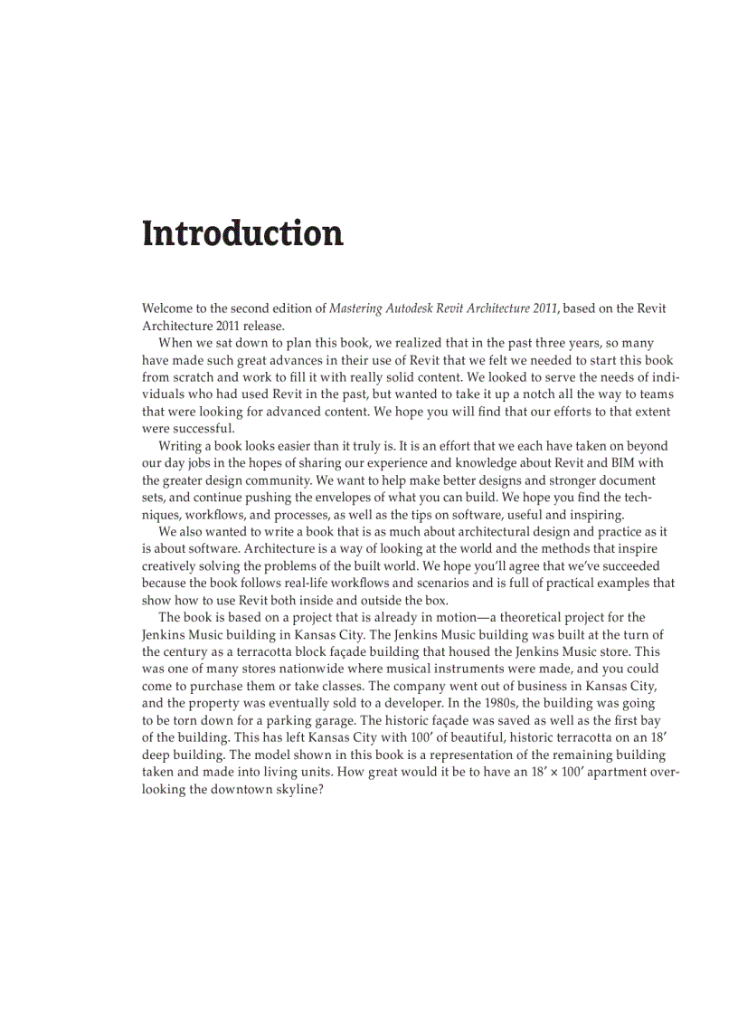 image for page Mastering Autodesk Revit Architecture 2011 Eddy Krygiel