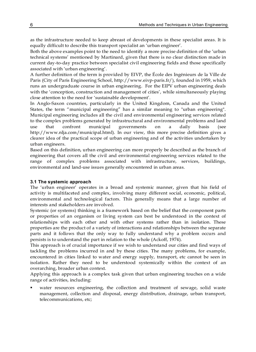 image for page Methods and Techniques in Urban Engineering