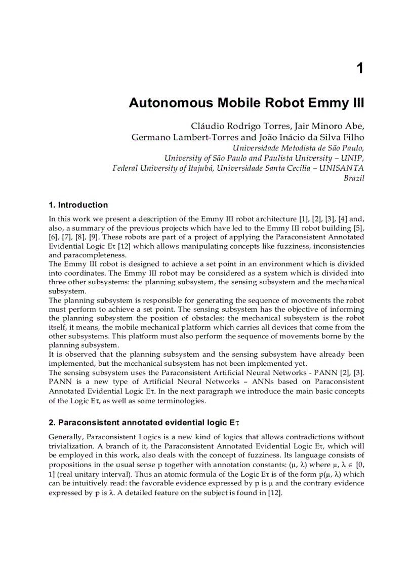 image for page Mobile Robots Current Trends