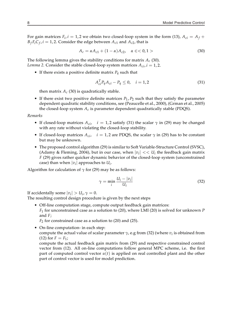 image for page Model Predictive Control