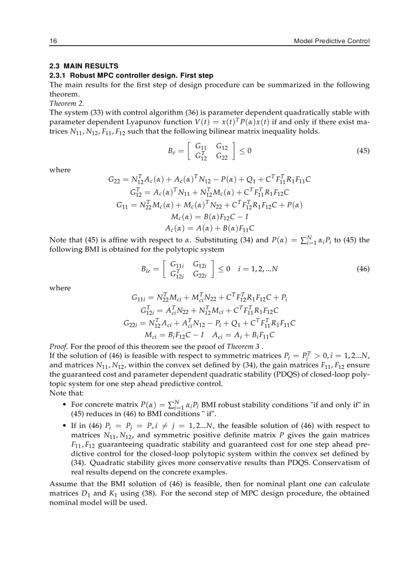 image for page Model Predictive Control