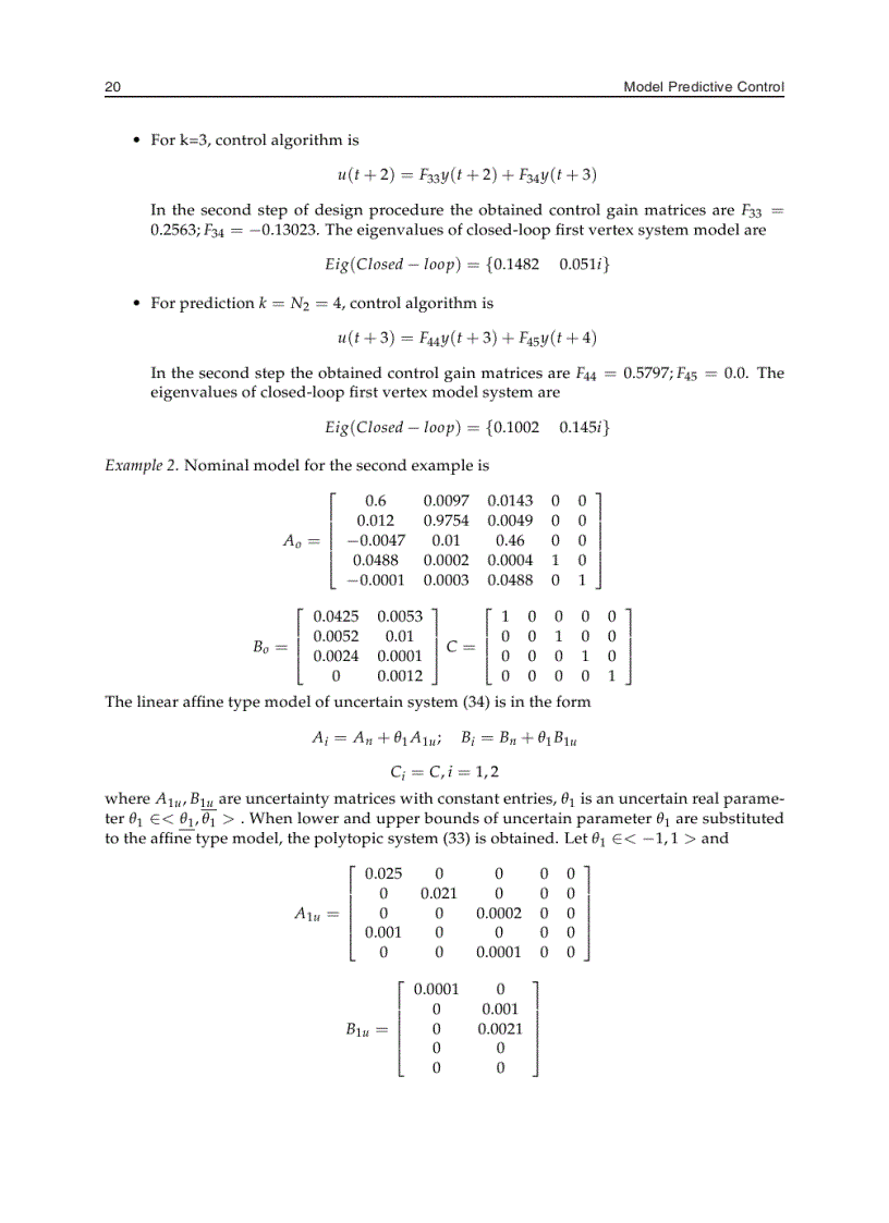 image for page Model Predictive Control