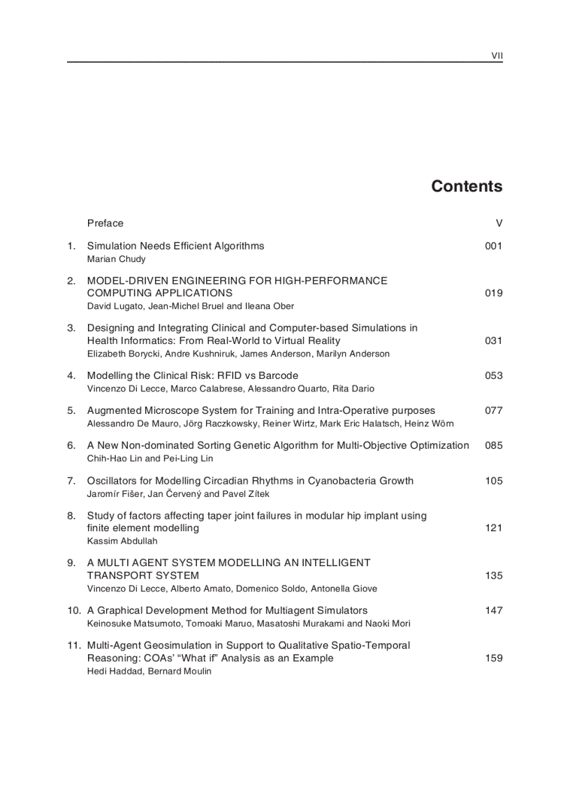 image for page Modeling Simulation and Optimization Focus on Applications