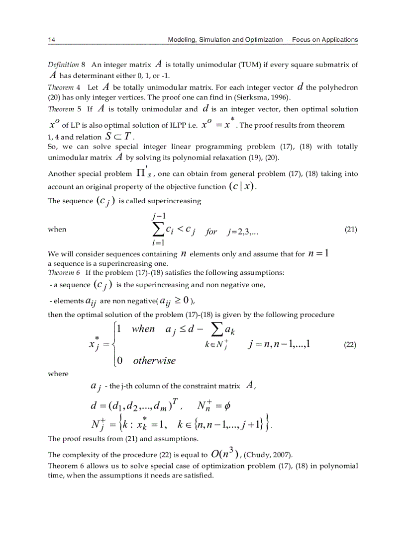 image for page Modeling Simulation and Optimization Focus on Applications