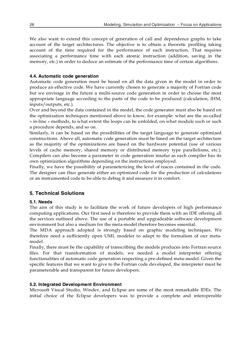 image for page Modeling Simulation and Optimization Focus on Applications