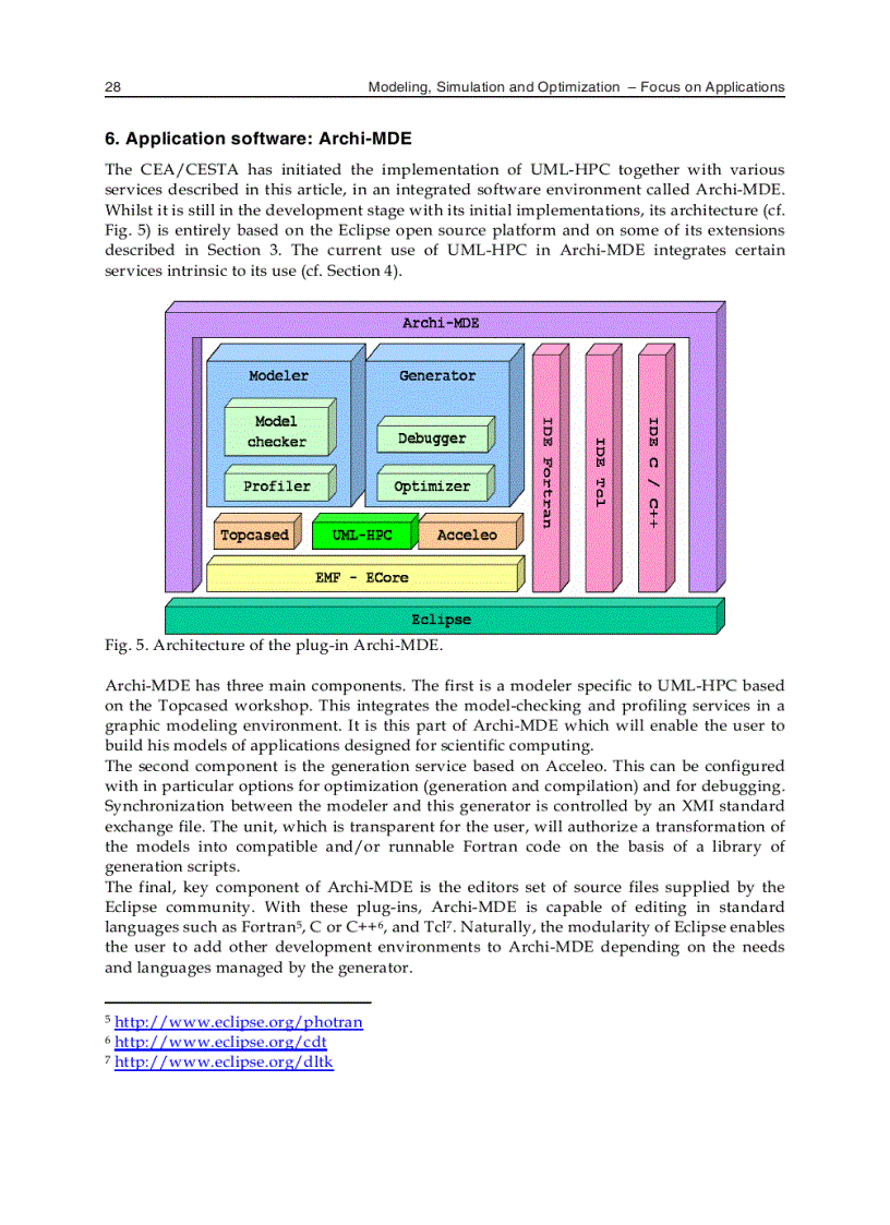 image for page Modeling Simulation and Optimization Focus on Applications